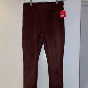 NWT Spanks Suede Leggings